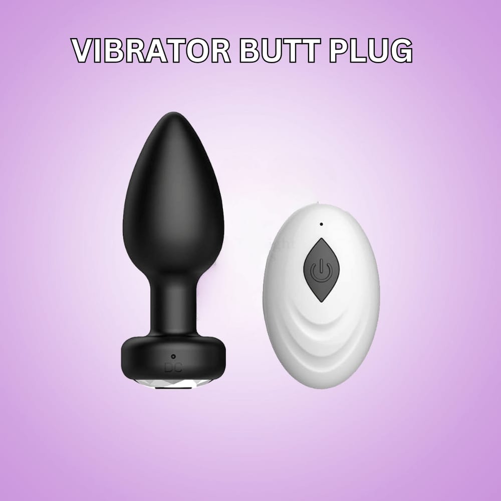Remote Control Rechargeable Vibrating Plug